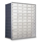 View Rear Loading 55-Door Horizontal Private Mailbox